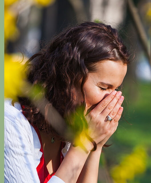 Cómo afecta el polen a los ojos